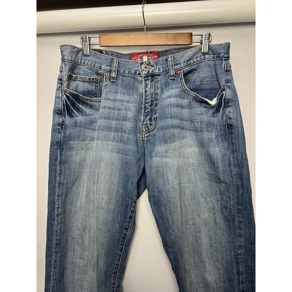 Lucky Brand 221 Original Boot Jeans Mens 34x32 - Picture 4 of 10